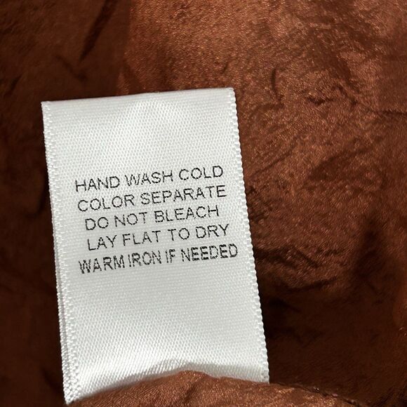 Gilli Top Size Small Peasant Smocked Back Square Neckline Crinkle Smocked Back - Picture 8 of 10